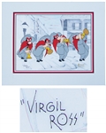 Yosemite Sam Limited Edition Hand-Painted Cel Signed by Artist Virgil Ross